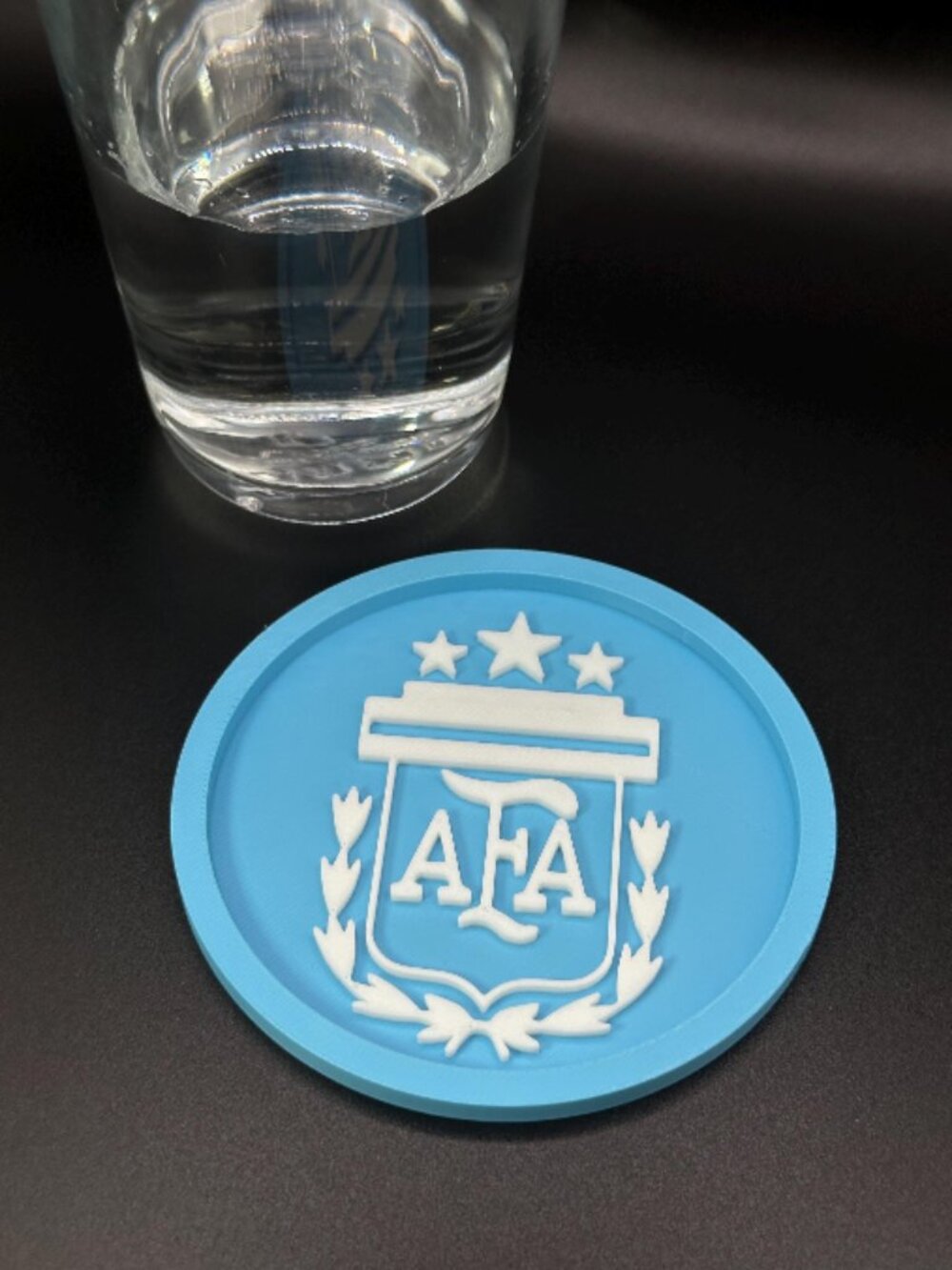 Argentina Soccer Team Coasters | Set of 4 | ARG Fans Gifts | World Cup Soccer